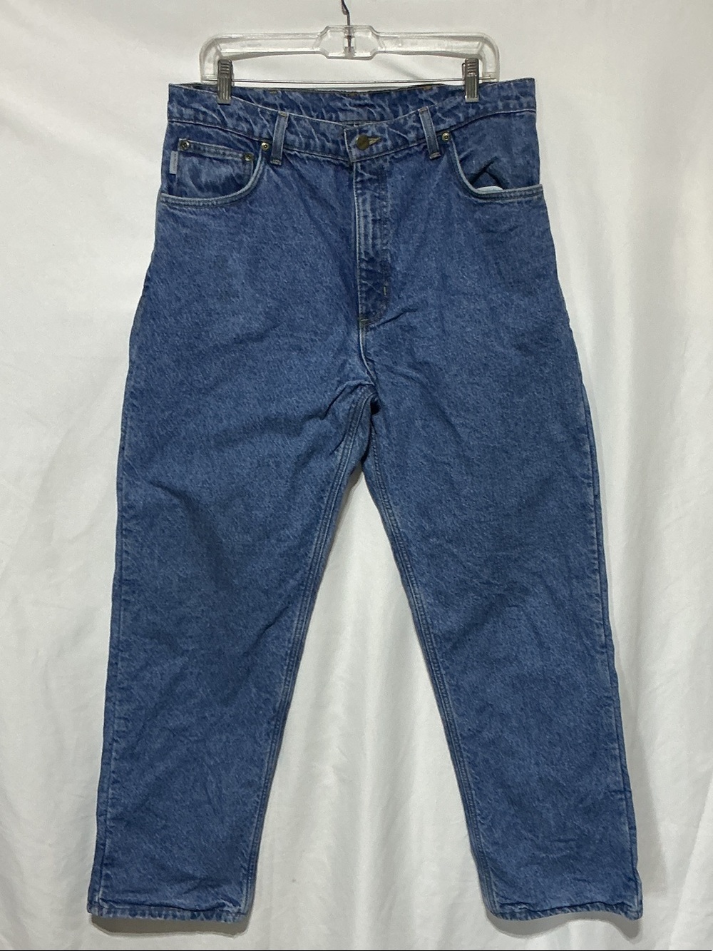 Carhartt Men’s Flannel Lined Jeans Sz 36X32